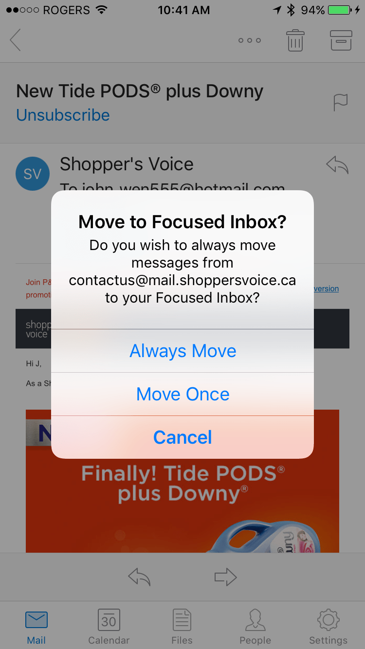 remove focused inbox hotmail remove focused inbox hotmail